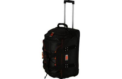 Revelation by Antler Alight Medium Wheeled Holdall - Black